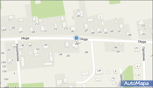 Wierzchowisko, Długa, 156, mapa Wierzchowisko