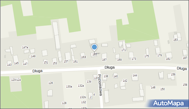 Wierzchowisko, Długa, 165, mapa Wierzchowisko
