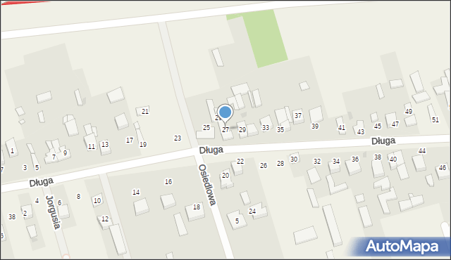 Wierzchowisko, Długa, 27, mapa Wierzchowisko