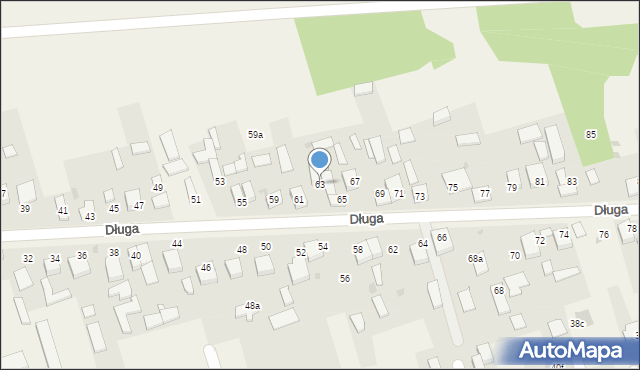 Wierzchowisko, Długa, 63, mapa Wierzchowisko