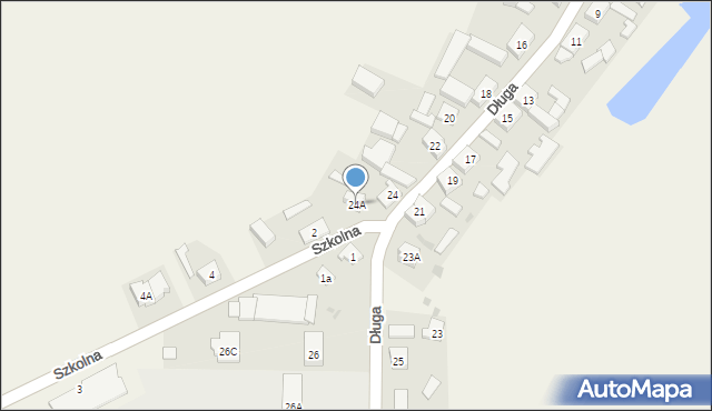 Wierzchowo, Długa, 24A, mapa Wierzchowo
