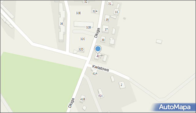 Wierzchowo, Długa, 41, mapa Wierzchowo