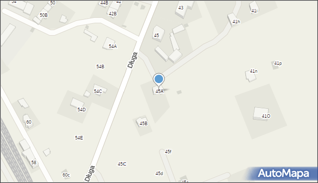 Wierzchowo, Długa, 45A, mapa Wierzchowo