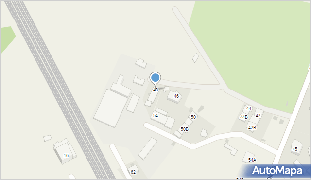 Wierzchowo, Długa, 48, mapa Wierzchowo