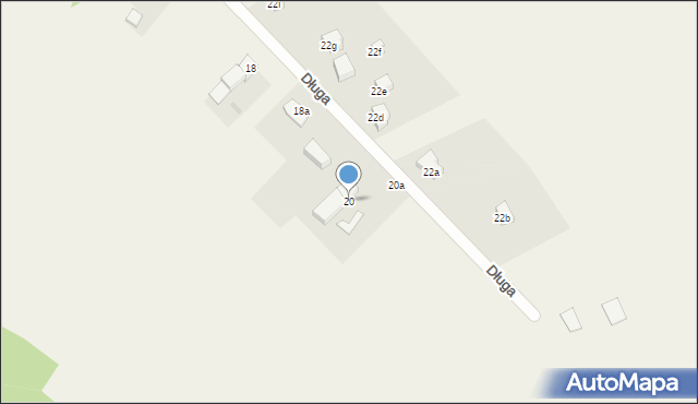 Wilczków, Długa, 20, mapa Wilczków