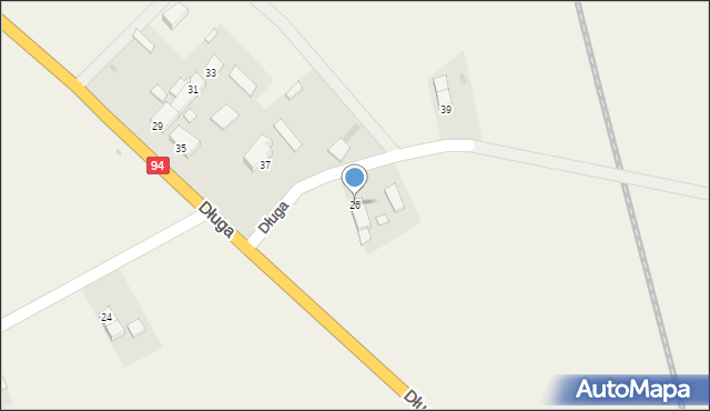 Wilczków, Długa, 26, mapa Wilczków