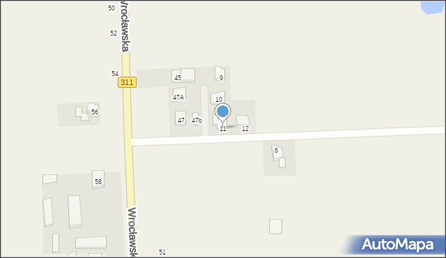 Witobel, Długa, 11, mapa Witobel