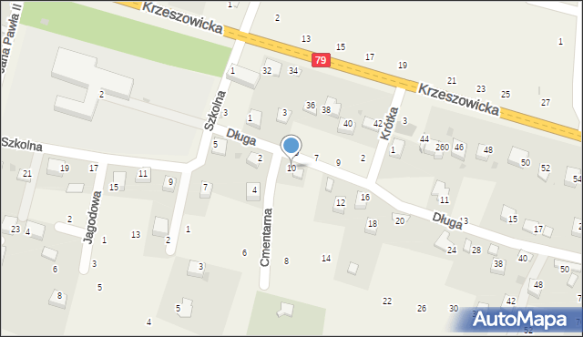 Wola Filipowska, Długa, 10, mapa Wola Filipowska