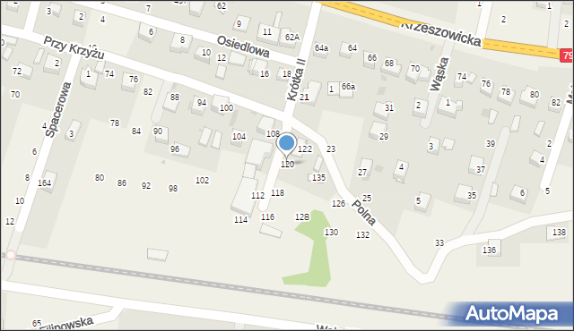 Wola Filipowska, Długa, 120, mapa Wola Filipowska