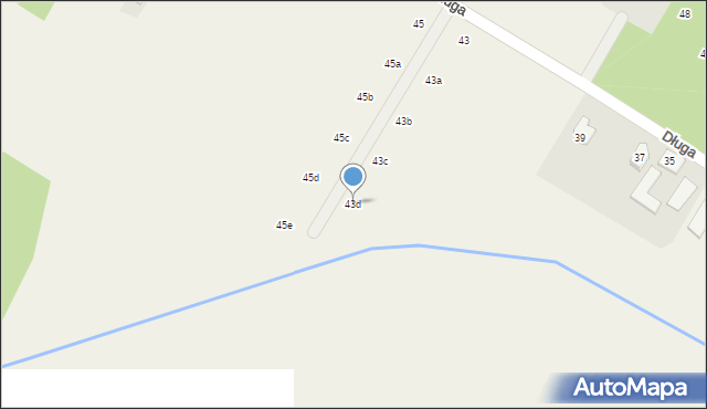 Wola Przypkowska, Długa, 43d, mapa Wola Przypkowska