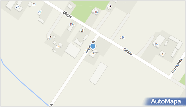 Wola Przypkowska, Długa, 9, mapa Wola Przypkowska