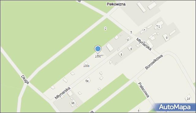 Wólka Kobylańska, Długa, 100c, mapa Wólka Kobylańska