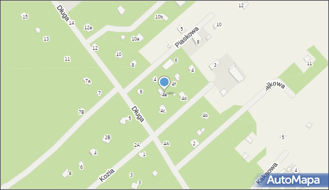 Wólka Kobylańska, Długa, 4e, mapa Wólka Kobylańska