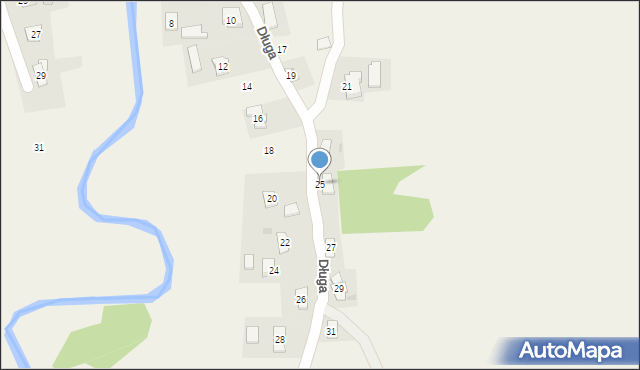 Wróblik Szlachecki, Długa, 25, mapa Wróblik Szlachecki