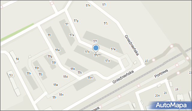 Wrocław, Długa, 57c, mapa Wrocławia