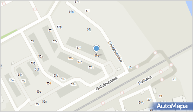 Wrocław, Długa, 57e, mapa Wrocławia