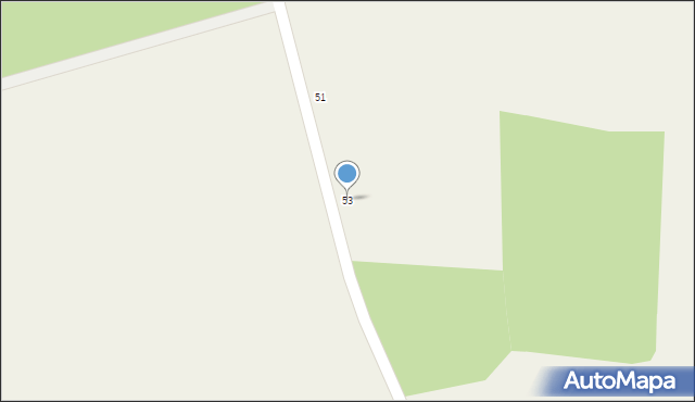 Zawiszyn, Długa, 53, mapa Zawiszyn