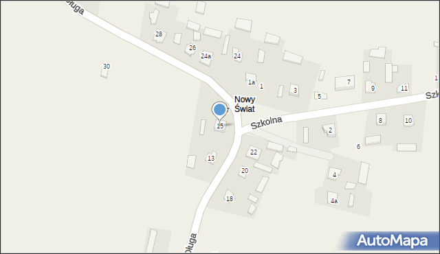 Żurawce, Długa, 15, mapa Żurawce