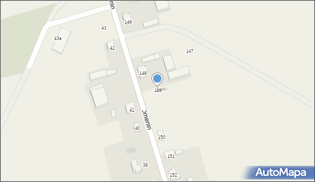 Dmenin, Dmenin, 149, mapa Dmenin