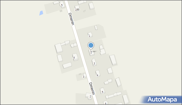 Dmenin, Dmenin-Władysławów, 2, mapa Dmenin