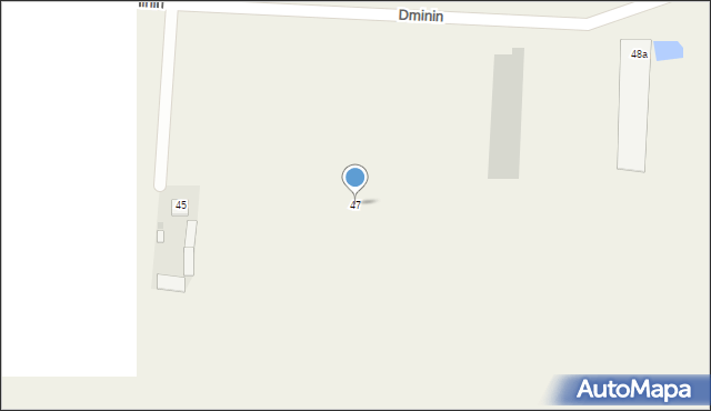 Dminin, Dminin, 47, mapa Dminin