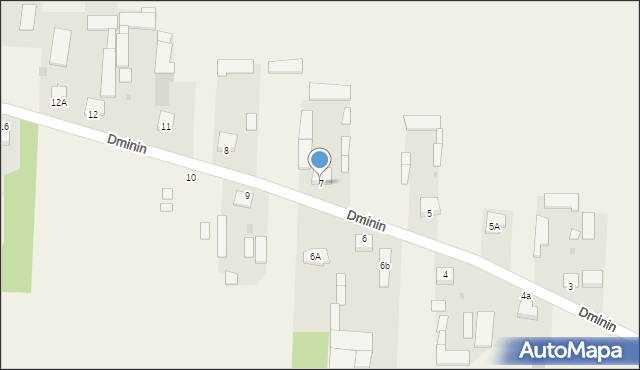 Dminin, Dminin, 7, mapa Dminin