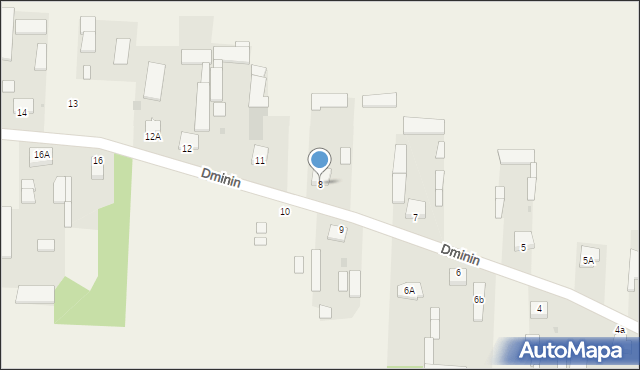 Dminin, Dminin, 8, mapa Dminin