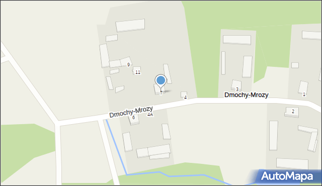 Dmochy-Mrozy, Dmochy-Mrozy, 7, mapa Dmochy-Mrozy