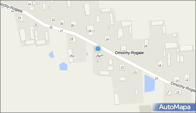 Dmochy-Rogale, Dmochy-Rogale, 23a, mapa Dmochy-Rogale