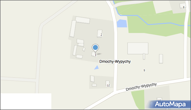 Dmochy-Wypychy, Dmochy-Wypychy, 1, mapa Dmochy-Wypychy