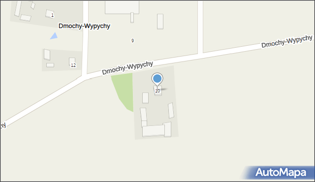 Dmochy-Wypychy, Dmochy-Wypychy, 10, mapa Dmochy-Wypychy