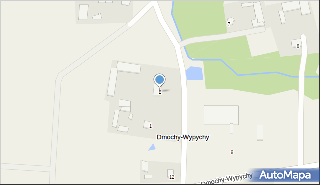 Dmochy-Wypychy, Dmochy-Wypychy, 2, mapa Dmochy-Wypychy