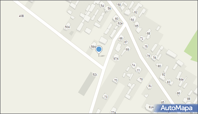 Dmosin, Dmosin, 62b, mapa Dmosin