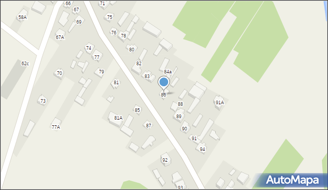 Dmosin, Dmosin, 86, mapa Dmosin