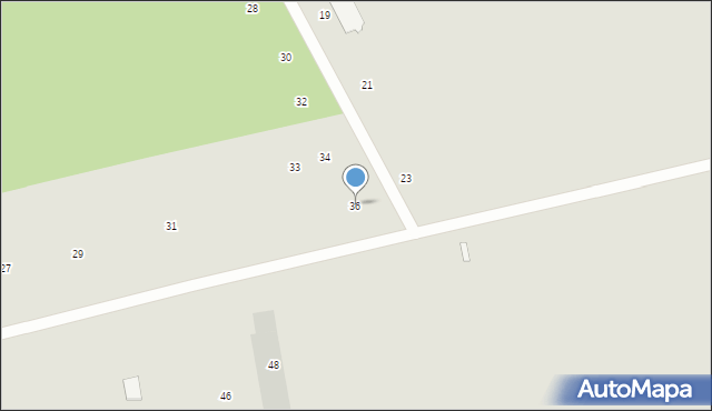 Wasilków, Dmowskiego Romana, 36, mapa Wasilków