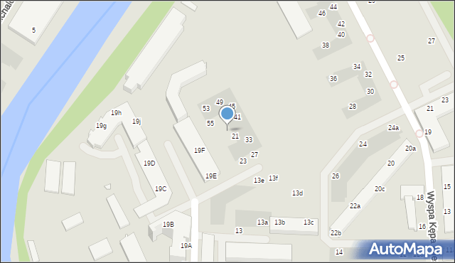 Wrocław, Dmowskiego Romana, 67, mapa Wrocławia