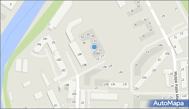 Wrocław, Dmowskiego Romana, 77, mapa Wrocławia