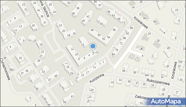 Bezrzecze, Dolina Słońca, 2, mapa Bezrzecze