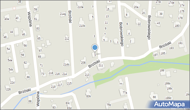 Bielsko-Biała, Dobrego Dnia, 1, mapa Bielsko-Białej