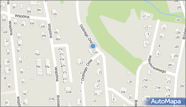 Bielsko-Biała, Dobrego Dnia, 15, mapa Bielsko-Białej