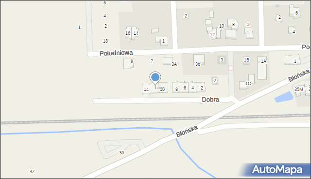 Bieniewice, Dobra, 12, mapa Bieniewice