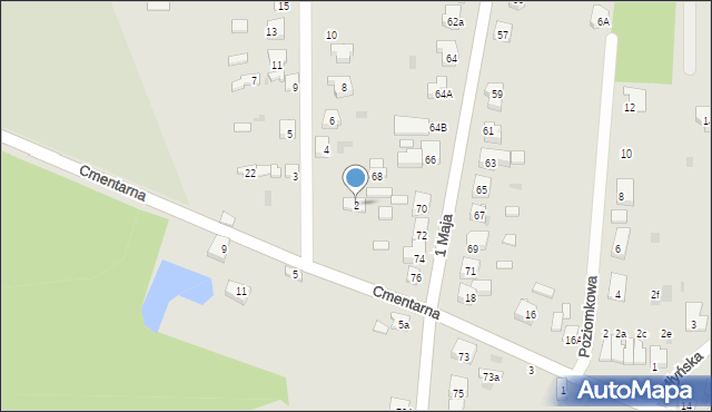 Blachownia, Dobra, 2, mapa Blachownia