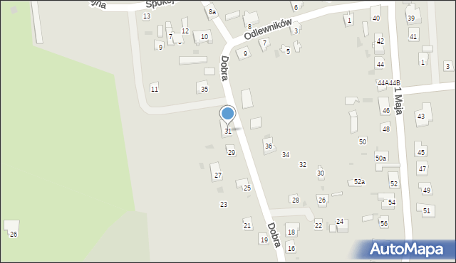 Blachownia, Dobra, 31, mapa Blachownia
