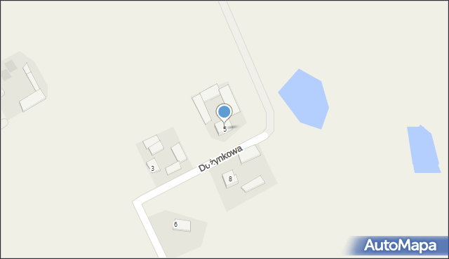 Brąchnowo, Dożynkowa, 5, mapa Brąchnowo