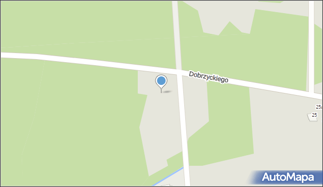 Cegłów, Dobrzyckiego Henryka, 35, mapa Cegłów