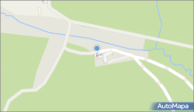 Chęciny, Dobrzączka, 20, mapa Chęciny