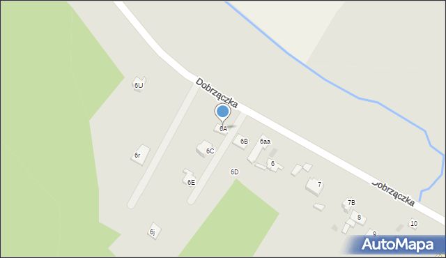 Chęciny, Dobrzączka, 6A, mapa Chęciny