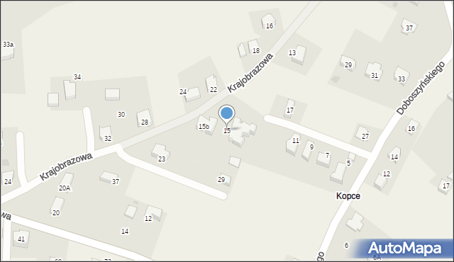 Chorowice, Doboszyńskiego Adama, 15, mapa Chorowice