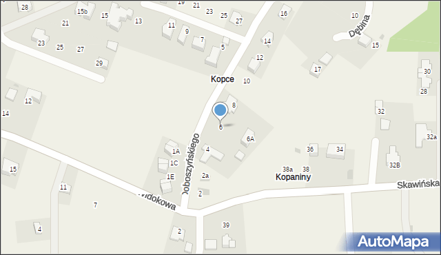 Chorowice, Doboszyńskiego Adama, 6, mapa Chorowice