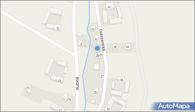 Ciepłowody, Dobrzenicka, 29, mapa Ciepłowody